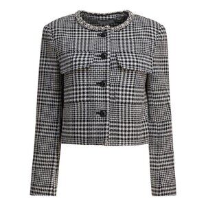 Self-Portrait Houndstooth Blazer tag size 12 Women